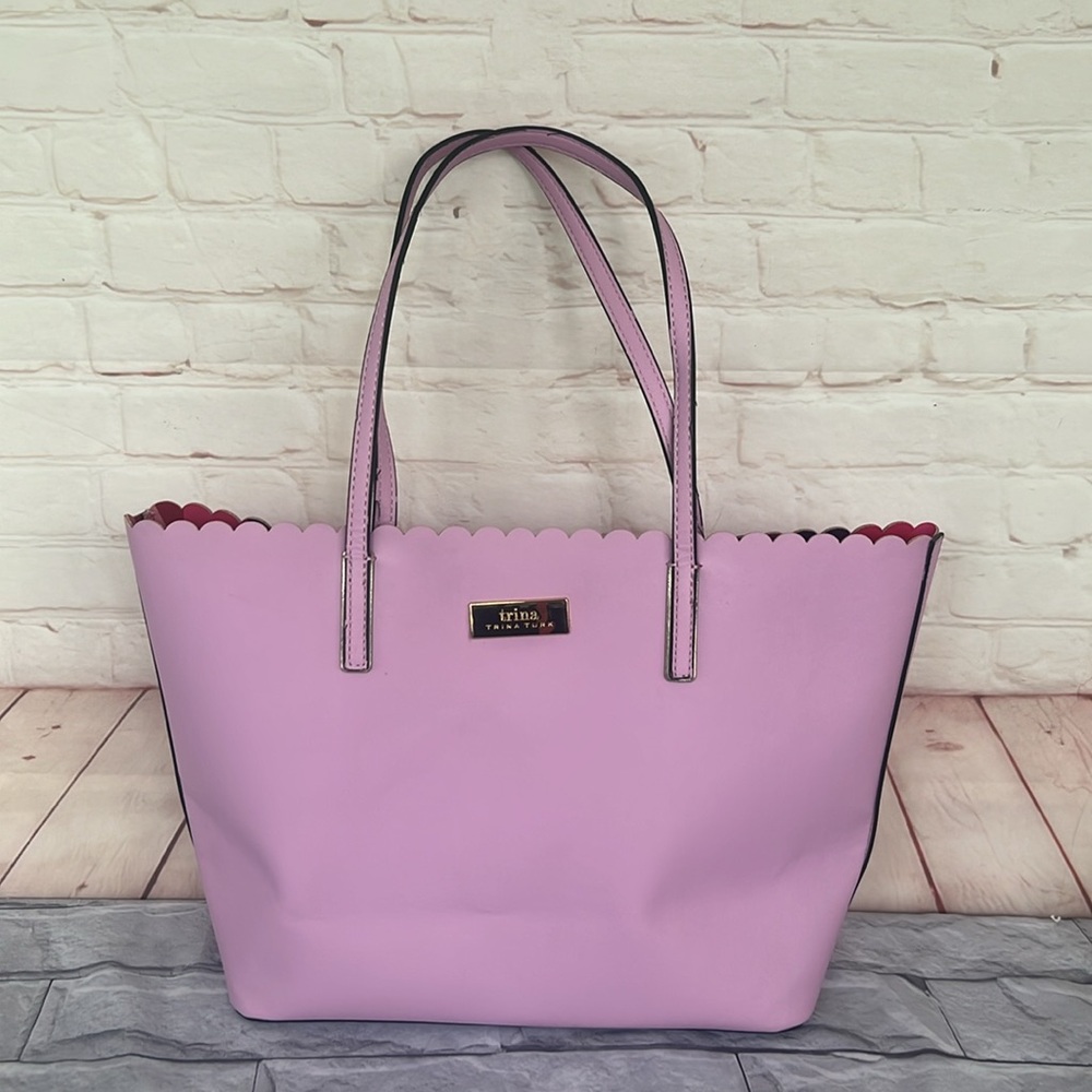 TRINA  TURK purpleish handbag shoulder purse